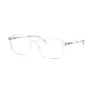 Ray-Ban Eyeglasses Unisex Raimond Optics - Transparent Frame Clear Lenses Polarized 54-18