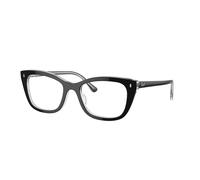 Ray-Ban RX5433 2034 Men's Eyeglasses Black Size 50 (Frame Only) - Blue Light Block Available