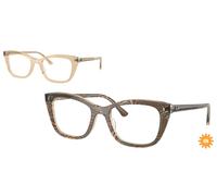 Ray-Ban RX5433 8294 Men's Eyeglasses Brown Size 50 (Frame Only) - Blue Light Block Available
