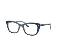 Ray - Ban RX5433 8324 Unisex Optical frames Acetate Blue Transparent Pillow Normal
