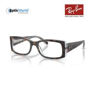 Ray - Ban Woman RX5434 MIRIAM 8401 Optical frames Acetate Turtle Transparent Squared Normal