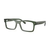 Ray - Ban RX5435 8514 Unisex Optical frames Acetate Green Transparent Squared Normal