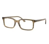 Ray-Ban RX5445F Asian Fit Men's Glasses, Green, Size 54