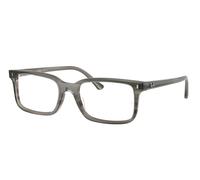 Ray-Ban RX5445F Asian Fit Men's Glasses, Grey, Size 54