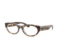 Ray-Ban Eyeglasses Unisex Rb5447 Optics - Havana On Transparent Frame Clear Lenses Polarized 53-19