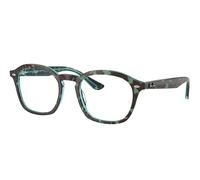 Ray-Ban RX5451F Asian Fit Men's Glasses, Tortoiseshell, Size 50