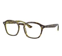Ray-Ban RX5451F Asian Fit Men's Glasses, Tortoiseshell, Size 50