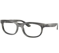 Ray - Ban Unisex RX5489 BALORETTE 8400 Optical frames Acetate Grey Transparent Pillow Normal