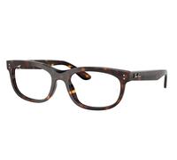 Ray-Ban RX5489F Balorette Asian Fit Men's Glasses, Tortoiseshell, Size 54