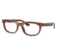 Ray-Ban RX5489F Balorette Asian Fit Men's Glasses, Tortoiseshell, Size 54