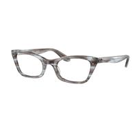 Ray-Ban RX5499 Lady Burbank Women's Glasses, Blue, Size 51