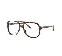 Ray-Ban Eyeglasses Unisex Bill Optics - Havana Frame Clear Lenses Polarized 56-14