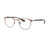 Ray-Ban RX6355 Men's Glasses, Brown, Size 50