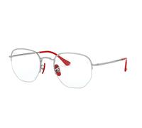 Ray-Ban RX6448M Men's Glasses, Silver, Size 50