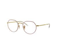 Ray - Ban RX6465 JACK 3137 Unisex Optical frames Metal Violet Geometric