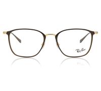 Ray-Ban RX6466 Men's Glasses, Brown, Size 49