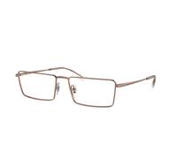 Ray - Ban RX6541 EMY 2943 Unisex Optical frames Metal Bronze Transparent Squared Normal