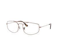 Ray - Ban RX6545 EXPLORER 5 2943 Unisex Optical frames Metal Bronze Transparent Geometric Normal