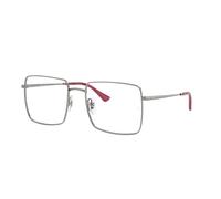 Ray-Ban Eyeglasses Unisex Brix Optics Bio-based - Gunmetal Frame Clear Lenses Polarized 55-19