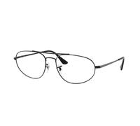 Ray-Ban Eyeglasses Unisex Explorer Iv Optics - Black Frame Clear Lenses Polarized 60-18