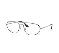 Ray-Ban Eyeglasses Unisex Explorer Iv Optics - Gunmetal Frame Clear Lenses Polarized 57-18