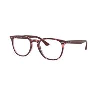 Ray - Ban RX7159 8097 Unisex Optical frames Acetate Red Transparent Pantos Normal