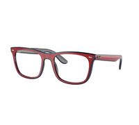 Ray - Ban RX7209 8215 Unisex Optical frames Plastic Red Squared