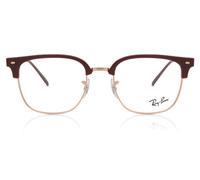 Ray-Ban RX7216 New Clubmaster Men's Glasses, Burgundy, Size 49