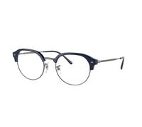 Ray - Ban RX7229 8210 Unisex Optical frames Injected Blue Transparent Geometric Normal