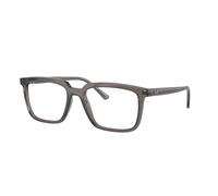 Ray - Ban RX7239 ALAIN 8257 Unisex Optical frames Acetate Grey Transparent Squared Normal