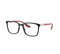 Ray - Ban RX7240M F644 Unisex Optical frames Nylon Black Transparent Squared Normal