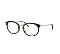 Ray - Ban RX7255 2000 Unisex Optical frames Nylon Black Transparent Round Normal