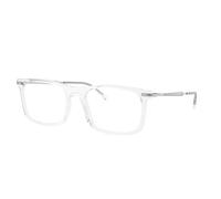 Ray-Ban Eyeglasses Unisex Rb7260 Optics - Silver Frame Clear Lenses Polarized 56-19