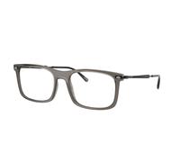 Ray-Ban Eyeglasses Unisex Rb7260 Optics - Black Frame Clear Lenses Polarized 56-19