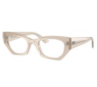 Ray-Ban RX7330 Zena Men's Glasses, White, Size 49
