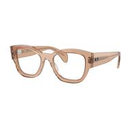 Ray-Ban RX7681V Jorge Men's Glasses, Brown, Size 52