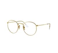 Ray-Ban Eyeglasses RX8247V ROUND 1225 Gold Man Woman