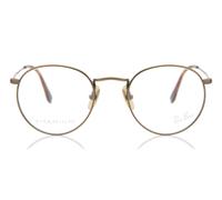 Ray-Ban RX8247V Round Men's Glasses, Gold, Size 47