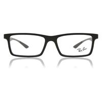 Ray-Ban RX8901 Carbon Fibre Men's Glasses, Black, Size 53