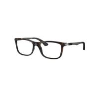 Ray-Ban Eyeglasses Children Rb1549 Optics Kids - Gunmetal/rubber Black Frame Clear Lenses Polarized 50-16
