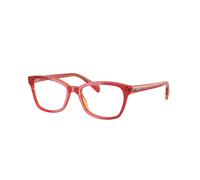 Ray-Ban Eyeglasses Children Rb1591 Optics Kids - Transparent Red/yellow Frame Clear Lenses Polarized 46-16