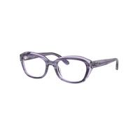 Ray - Ban RY1636 3989 Kid Optical frames child Acetate Violet Transparent Geometric Normal