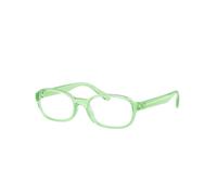 Ray-Ban Eyeglasses Children Rb1904 Optics Kids Bio-based - Transparent Green Frame Clear Lenses Polarized 46-15