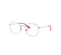 Ray-Ban Eyeglasses Children Rob Optics Kids - Silver Frame Clear Lenses Polarized 48-19