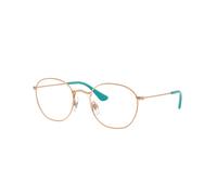 Ray - Ban RY9572V JUNIOR ROB 4096 Kid Optical frames child Metal Gold Transparent Geometric Normal
