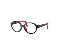 Ray-Ban Eyeglasses Children Rba1981 Optics Kids Bio-based - Black & Red Frame Clear Lenses Polarized 43-15