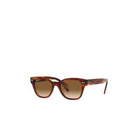 Ray-Ban Square Sunglasses - Striped Havana, Brown, Women Brown