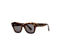 Ray-ban - State Street Tortoiseshell Wayfarer Sunglasses, Brown, Charcoal Lenses, Ray Ban Tortoiseshell Sunglasses, 100% UV Protection