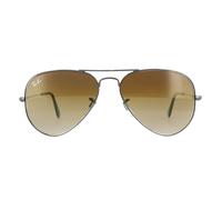 Ray-Ban Sunglasses Aviator 3025 004/51 Gunmetal Brown Gradient 58mm