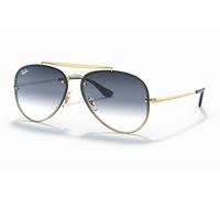 Ray Ban Sunglasses Blaze RB3584N 91400S 58-13 Matte Gold - Blue & Grey